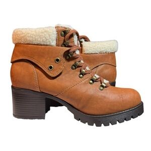 Mia Tallia Keep Me Cozy Ankle Boot 8.5